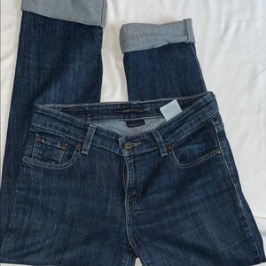 Levi's Dark Blue Boyfriend Jeans